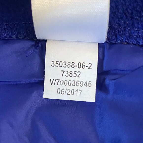 Athleta Rock Springs Sleeveless Blue Quilted Puffer Vest Jacket Women's Small - Picture 9 of 11